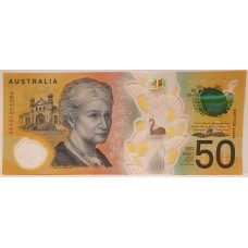 AUSTRALIA 2018 . FIFTY 50 DOLLARS BANKNOTE . LOWE/FRASER . FIRST PREFIX AA